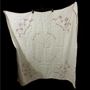 Vintage Table Cloth 49 x 49